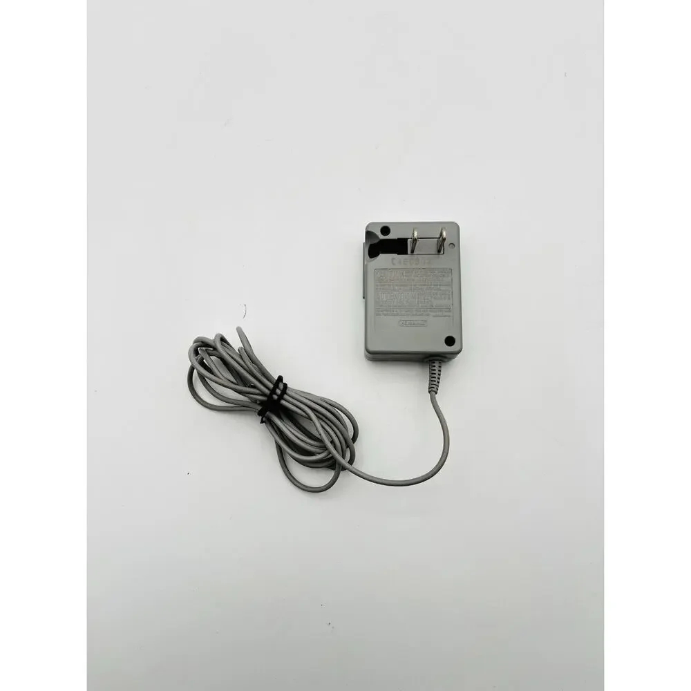 Nintendo WAP-002 OEM Wall Charger for Nintendo DS/3DS/2DS XL - Gray Tested Works
